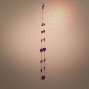 Long beaded necklace